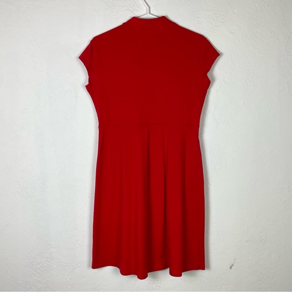 FIG BOM Dress NWOT travel athleisure RED - Picture 7 of 11